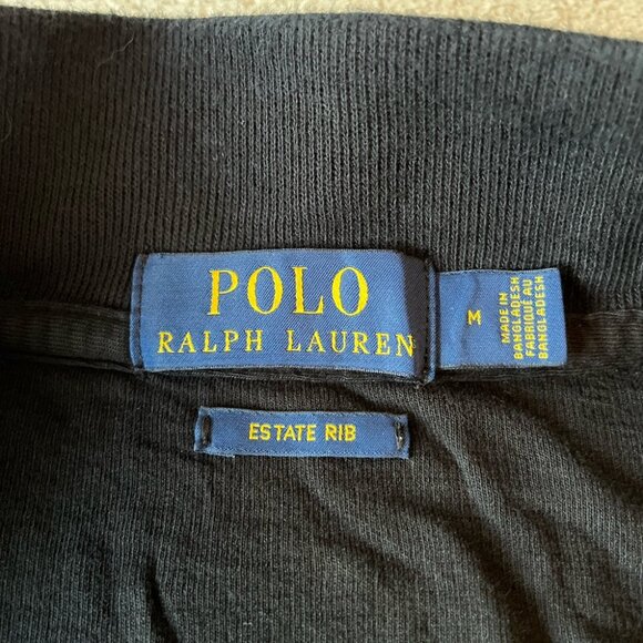 SOLD POLO Ralph Lauren Estate Rib Quarter-Zip Pullover M - Picture 3 of 10